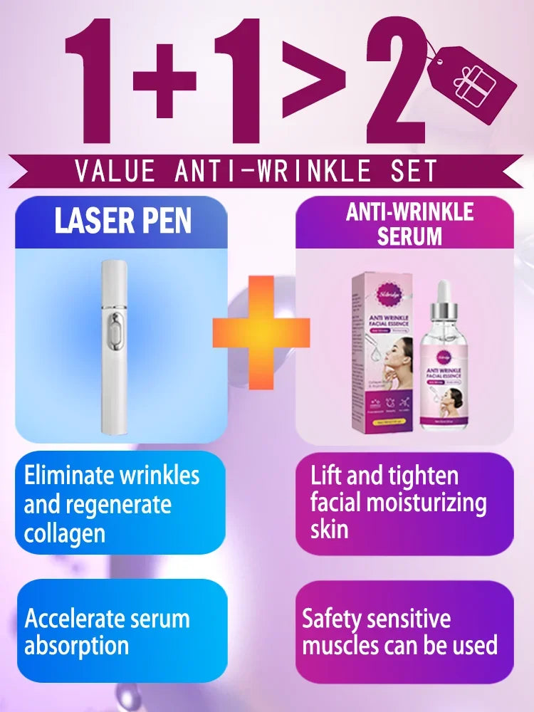 Laser wrinkle remover, wrinkle eraser laser pen, anti-aging laser device, anti-wrinkle serum, remove wrinkles fast, best laser for wrinkles, laser therapy for fine lines, home laser treatment for wrinkles, skin tightening laser, face lifting device, wrinkle reduction tool, anti-aging skincare, collagen booster, crow’s feet removal, forehead wrinkle remover, sagging skin treatment, smooth fine lines, non-invasive wrinkle solution, best home laser for anti-aging, skin rejuvenation laser, under-eye wrinkle tre